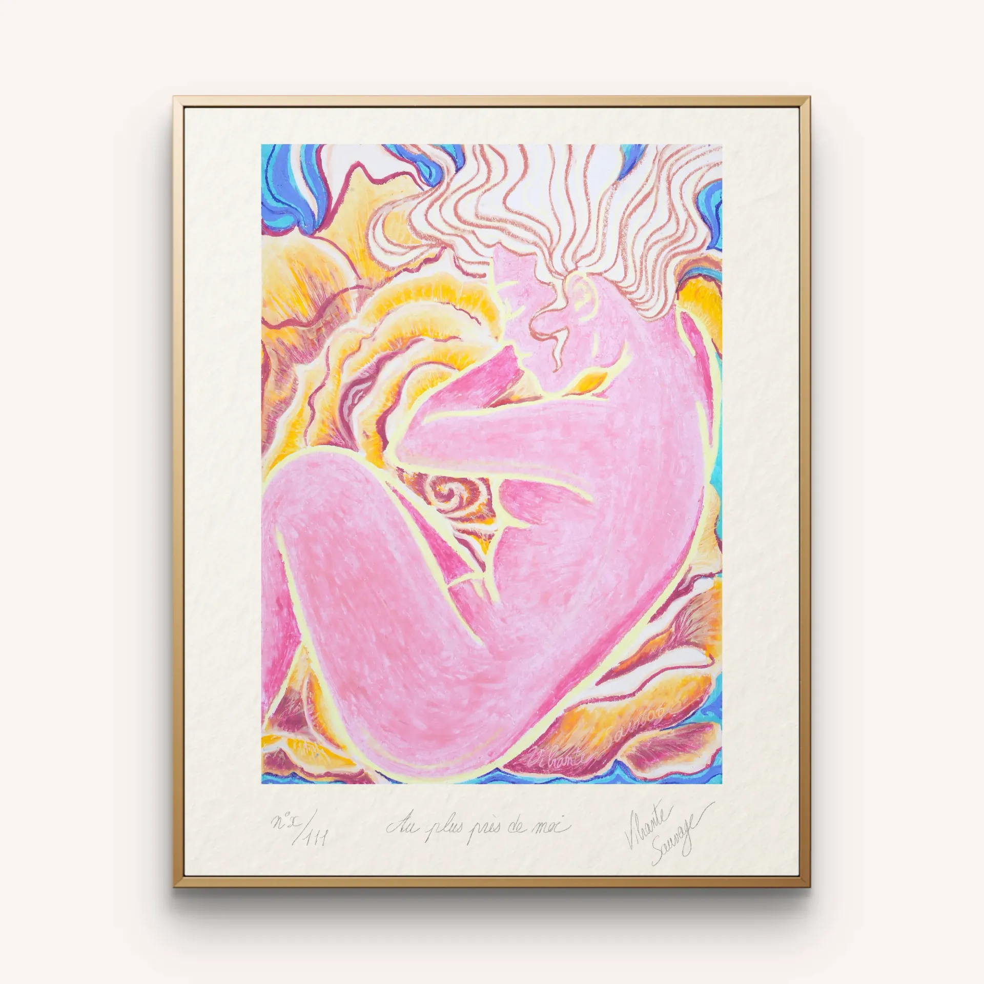 Au plus près de moi (50 x 40 cm)